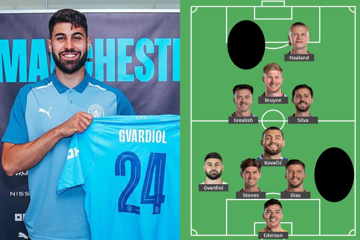 How Manchester City Will Lineup With Josko Gvardiol