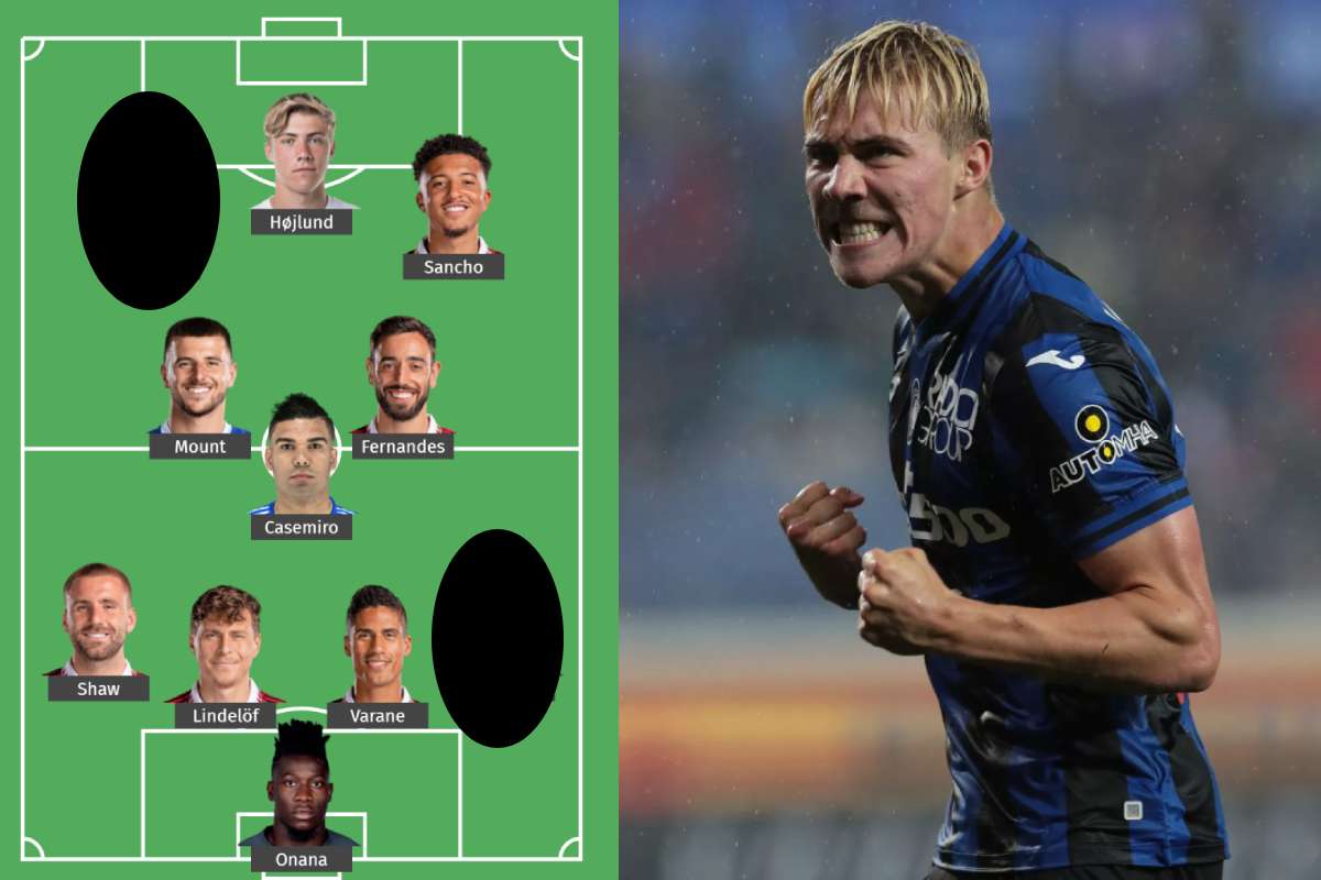 How Manchester United Will Lineup With Rasmus Hojlund