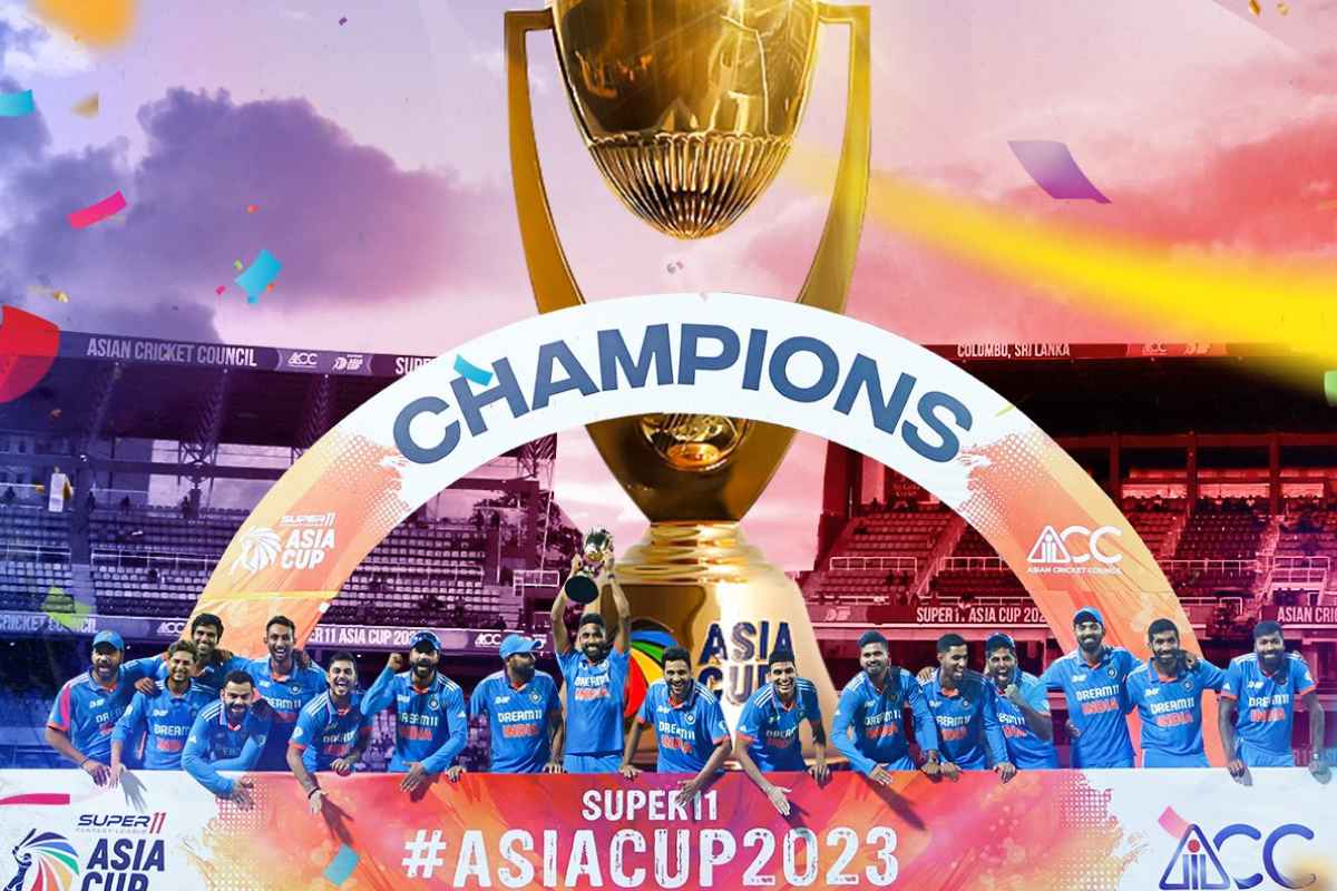 India won the Asia Cup title for a record 8th time