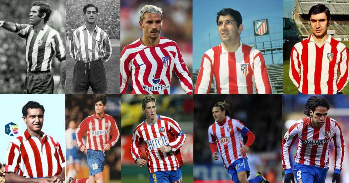 Top 10 Highest Goal Scorers For Atletico Madrid