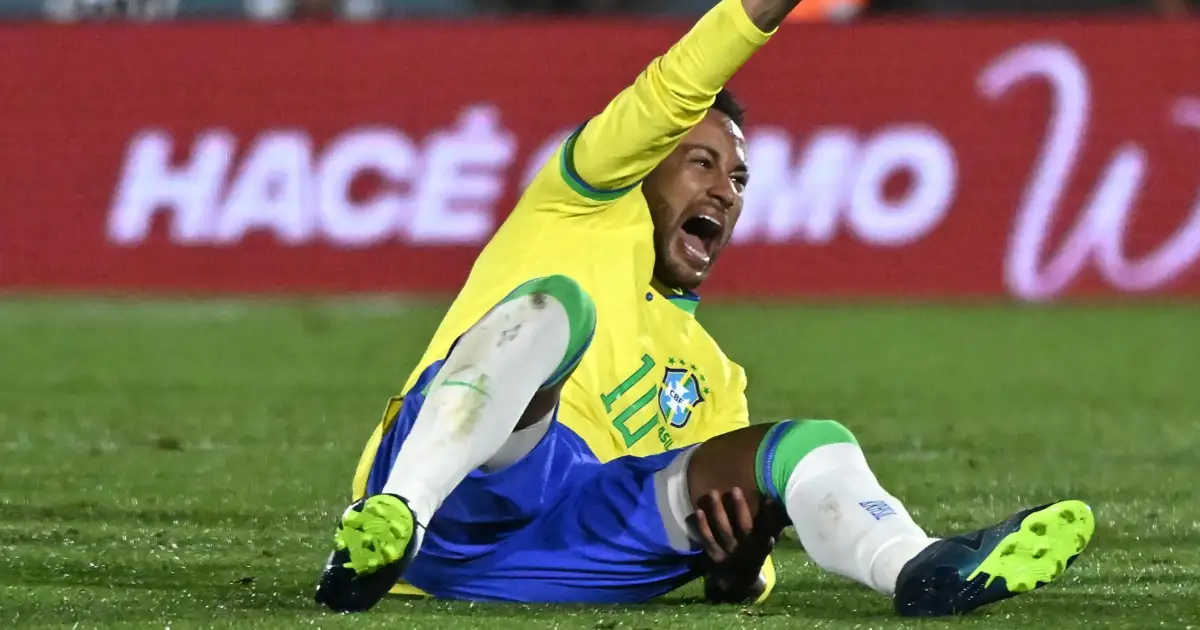Neymar Knee Injury
