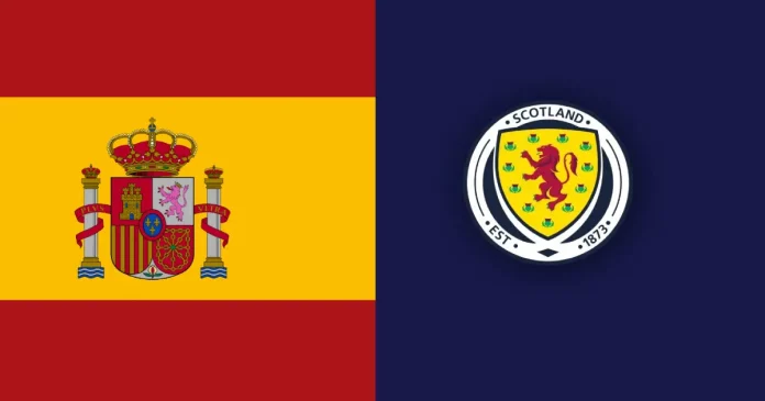 Spain vs Scotland