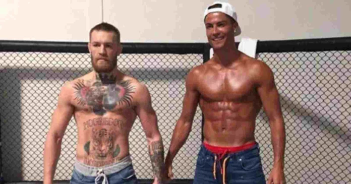 Cristiano Ronaldo and Conor McGregor