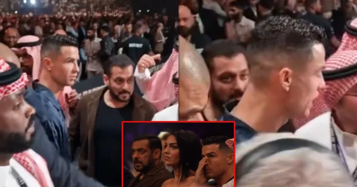 Cristiano Ronaldo Ignores Indian Superstar Salman Khan