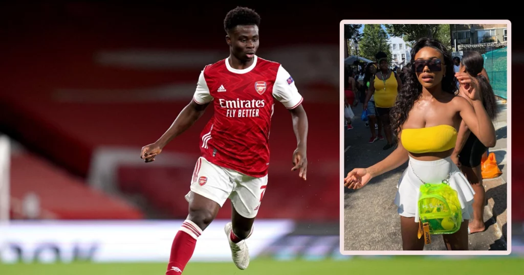 Bukayo Saka Girlfriend Tolami Benson