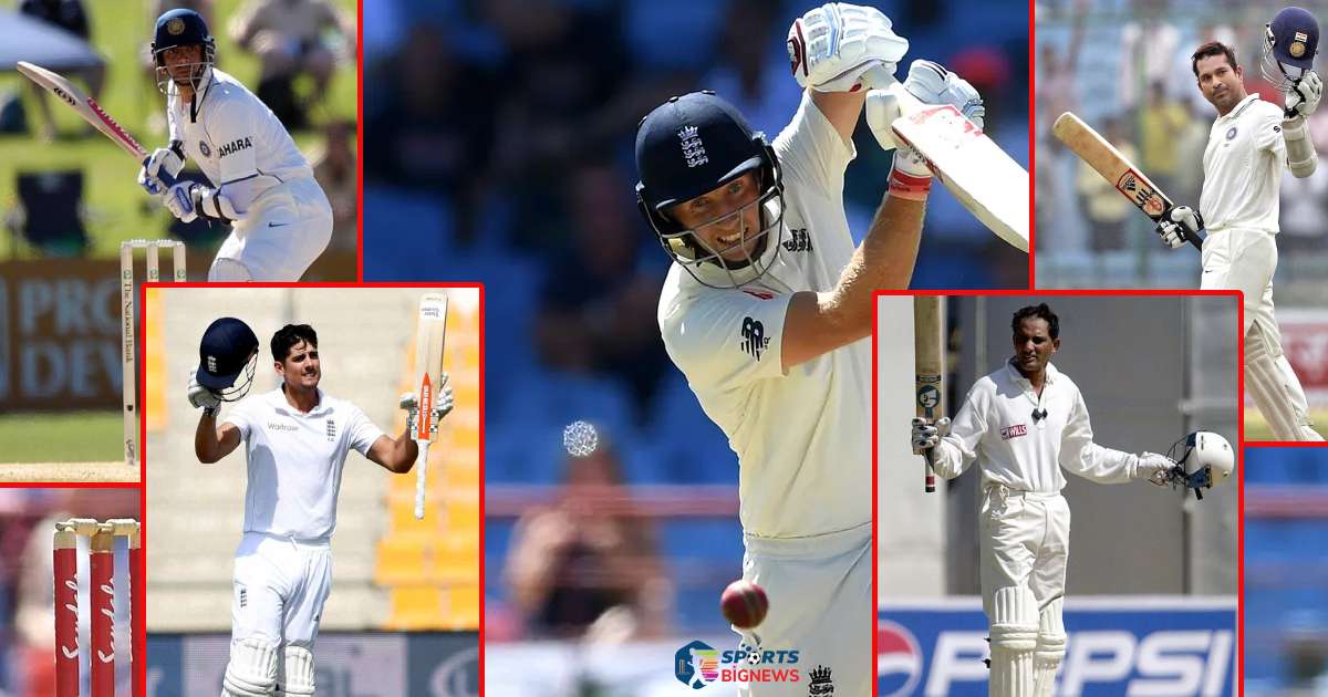 Top 5 players with most number of centuries in India Vs England Tests