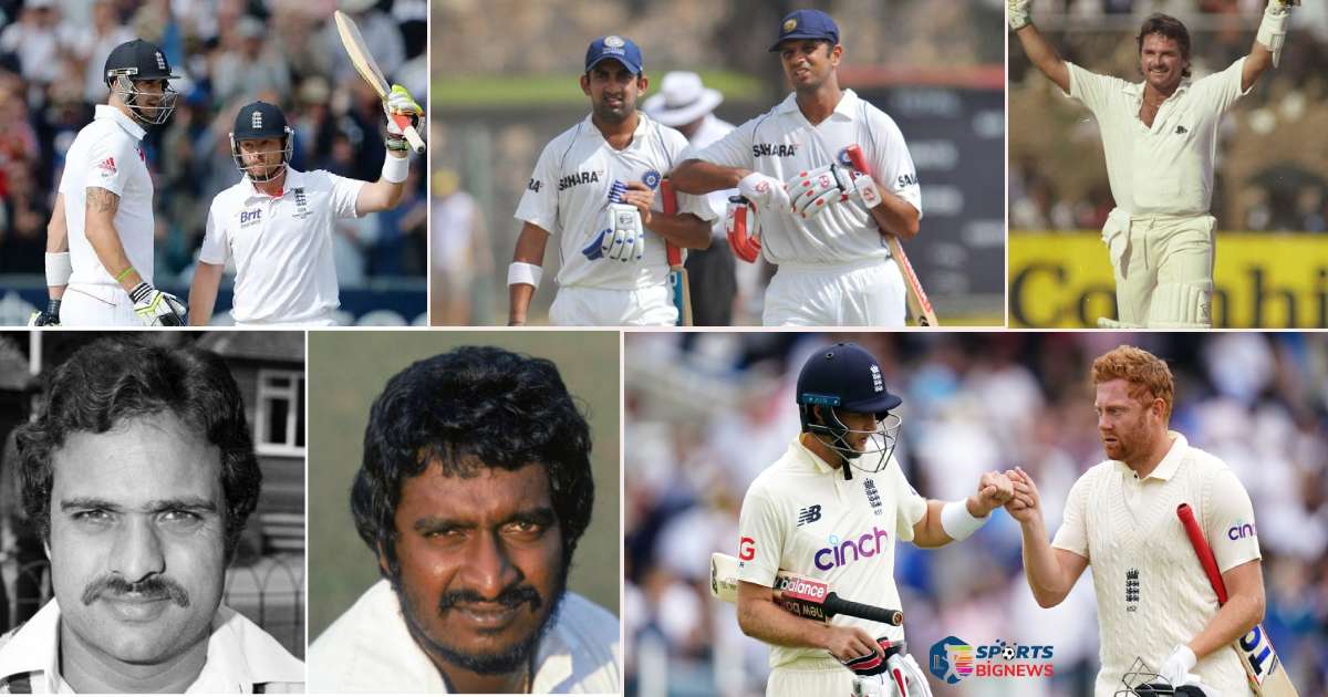 Top 5 highest partnerships in India Vs England tests