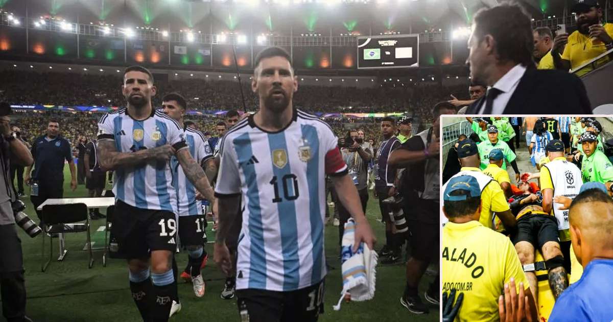 When Leo Messi Leads His Teammates Off The Pitch To Protest In Between A World Cup Qualifier Game