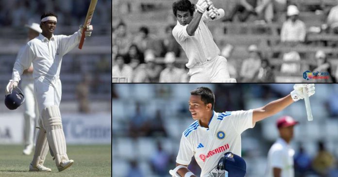 Top 3 youngest Indian batsman to score Double hundred in test cricket