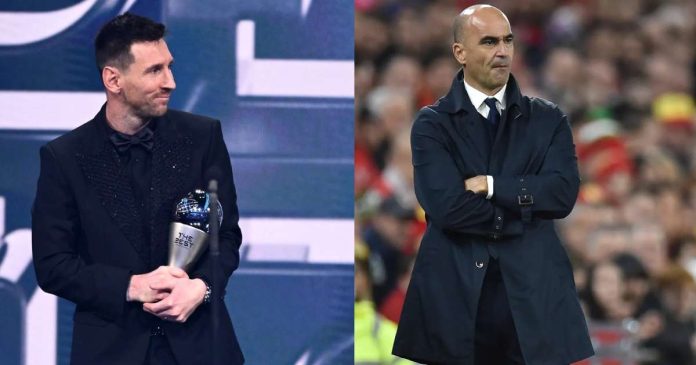 Roberto Martinez Accepts The Mistake He Made In Helping Messi Win The FIFA Best Award