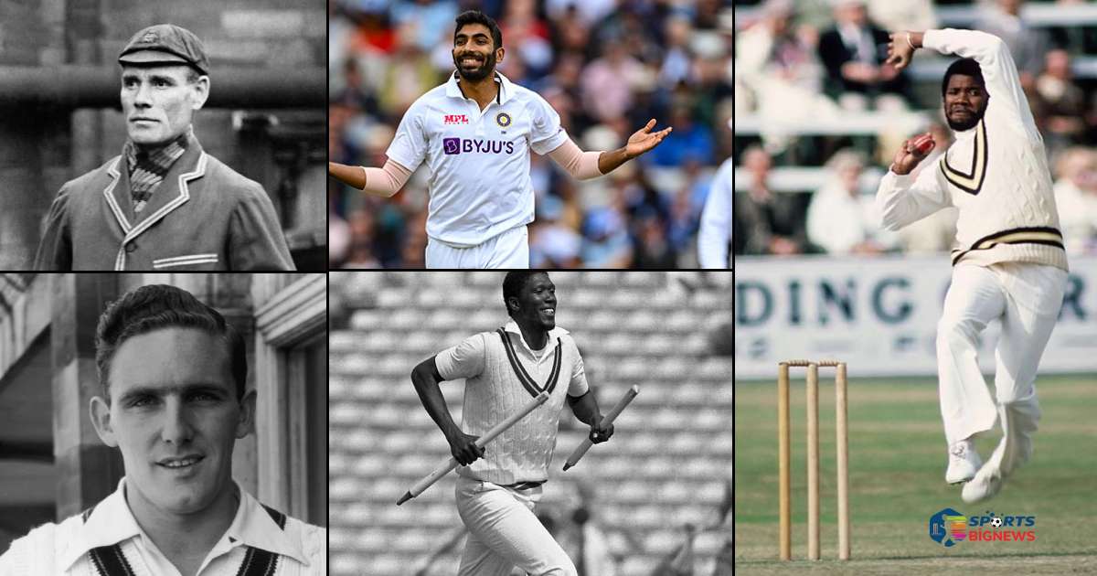 Top 5 pacers with best bowling average in tests