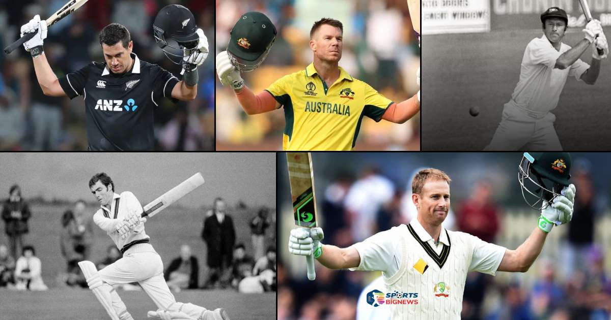 Top 5 highest individual scores in Australia Vs New Zealand tests
