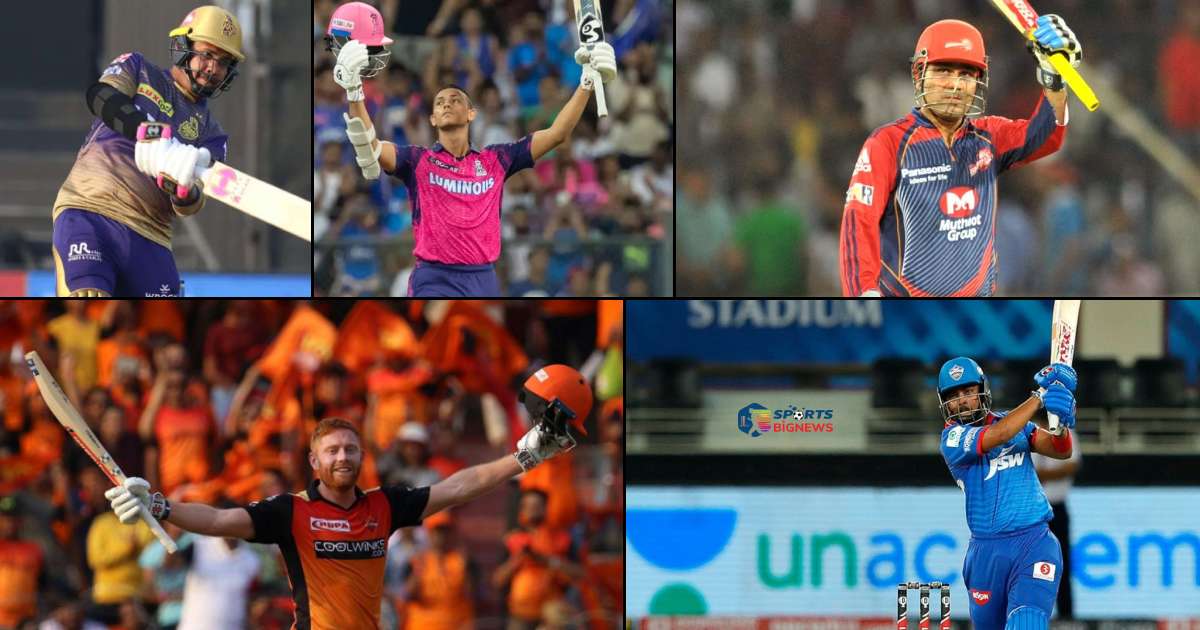 Top 5 players with highest strike rate in powerplay in IPL