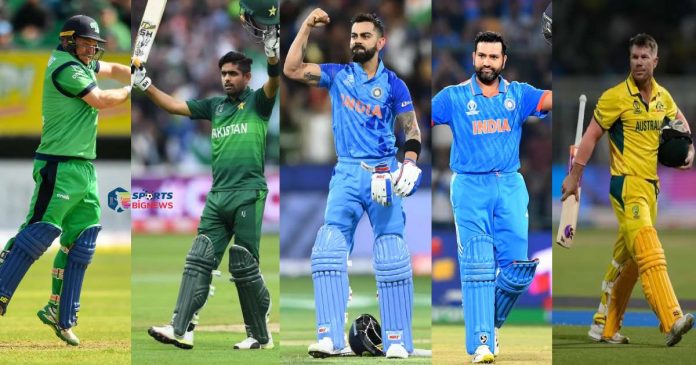 Top 5 players with most fours in T20Is