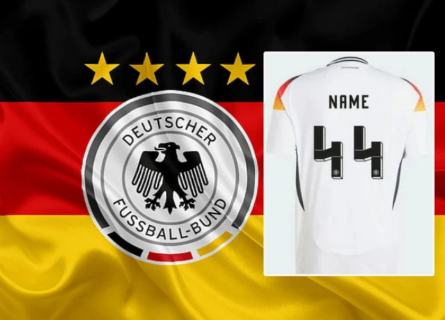 Adidas bans German fans from adding No.44 to Germany's new Euro 2024 jerseys