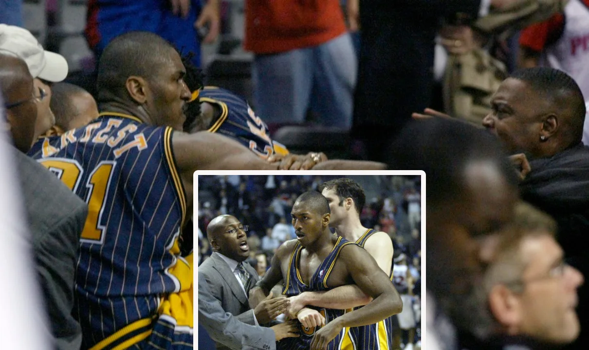 The biggest NBA brawl in history which cost players a combined total of $11.2 million