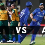 South Africa vs Afghanistan