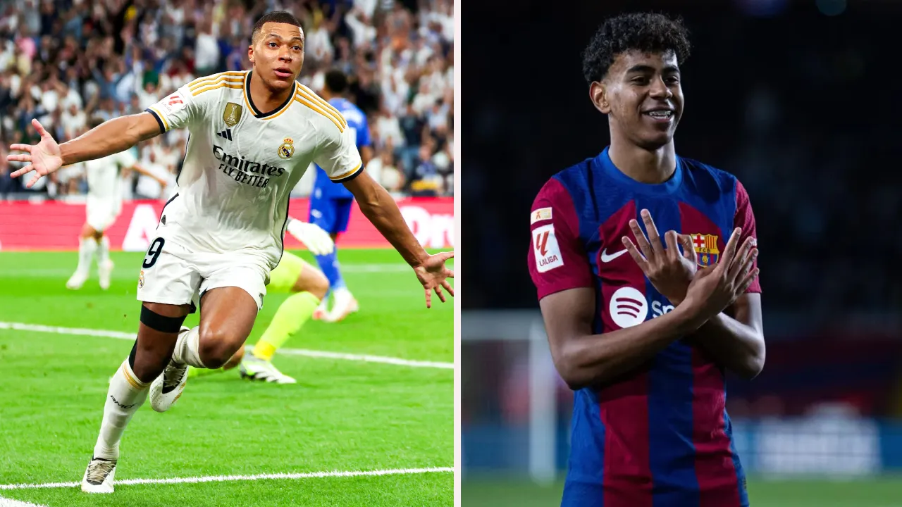 Kylian Mbappe and Lamine Yamal inherit their respective idols' jersey No.