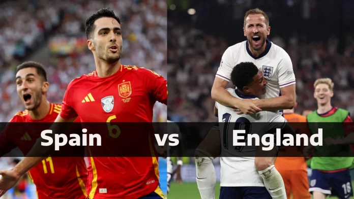 Spain vs England