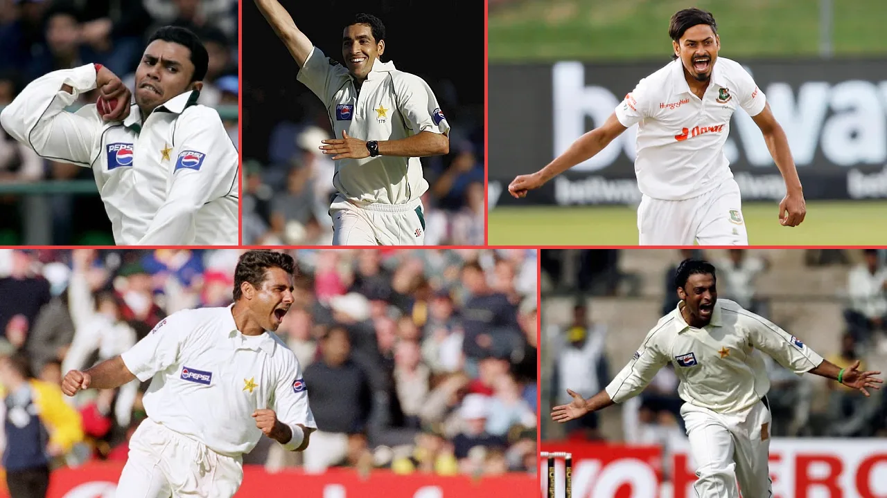 Top 5 highest wicket-takers in Pakistan Vs Bangladesh tests