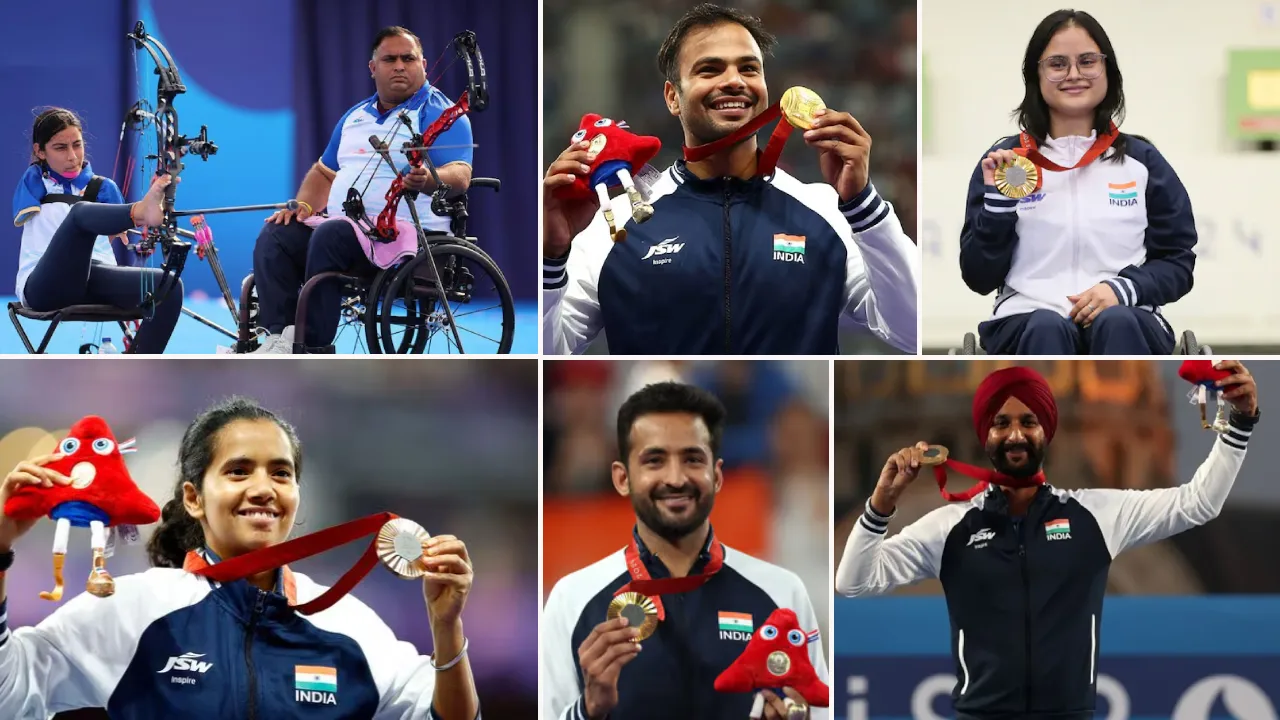 How many medals has India won in the Paralympics?