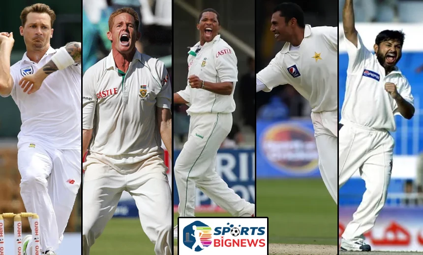 Top 5 highest wicket-takers in South Africa Vs Pakistan tests