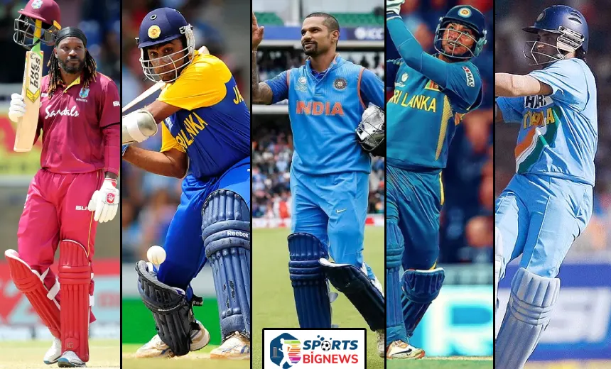 Most Run Scorers in ICC Champions trophy