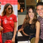 Who is James Rodriguez's wife?