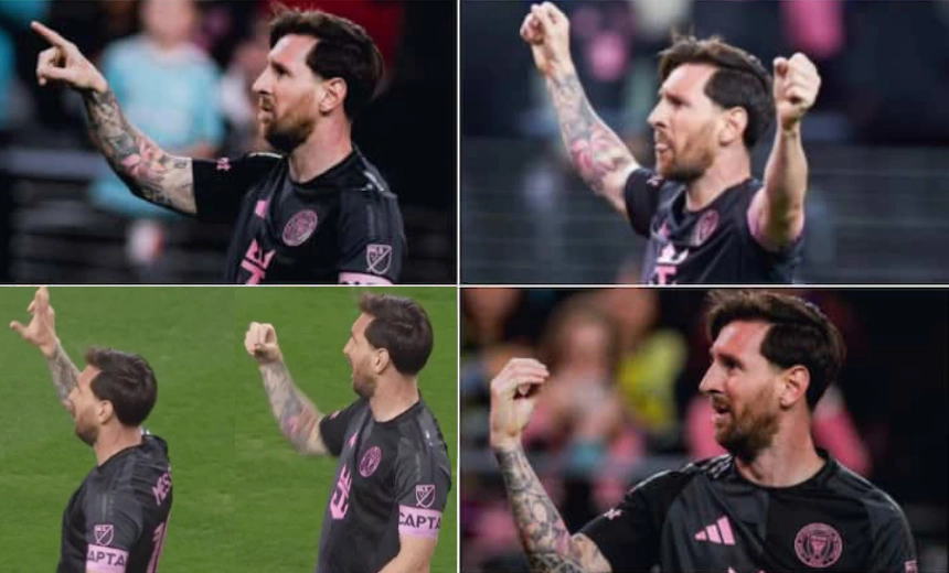 Lionel Messi reminds Mexican fans of his extraordinary World Cup performance