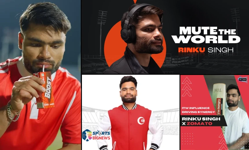 Rinku Singh Brand Ambassador List