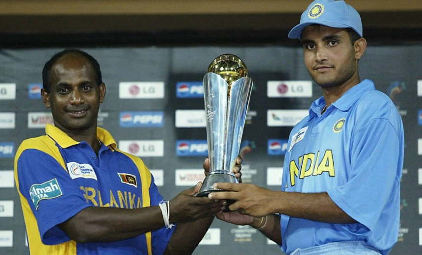 When India and Sri Lanka lifted the Champions Trophy together