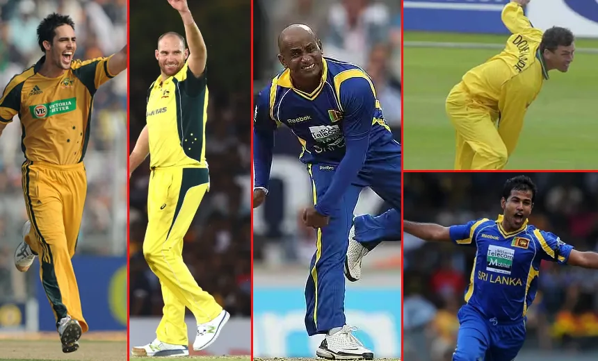 Top 5 best bowling figures in Sri Lanka Vs Australia ODIs