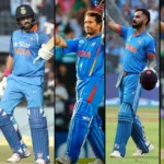 Top 5 highest run scorers in India Vs England ODIs