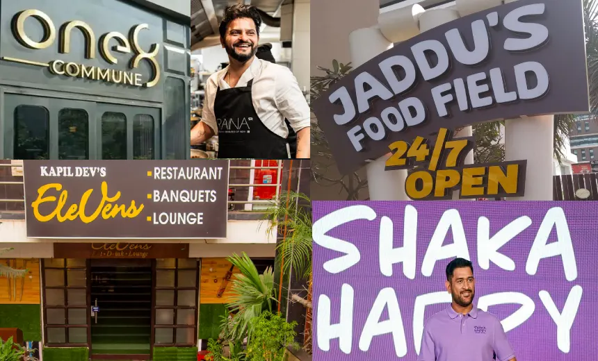 Top 7 Restaurants Owned by Indian Cricketers