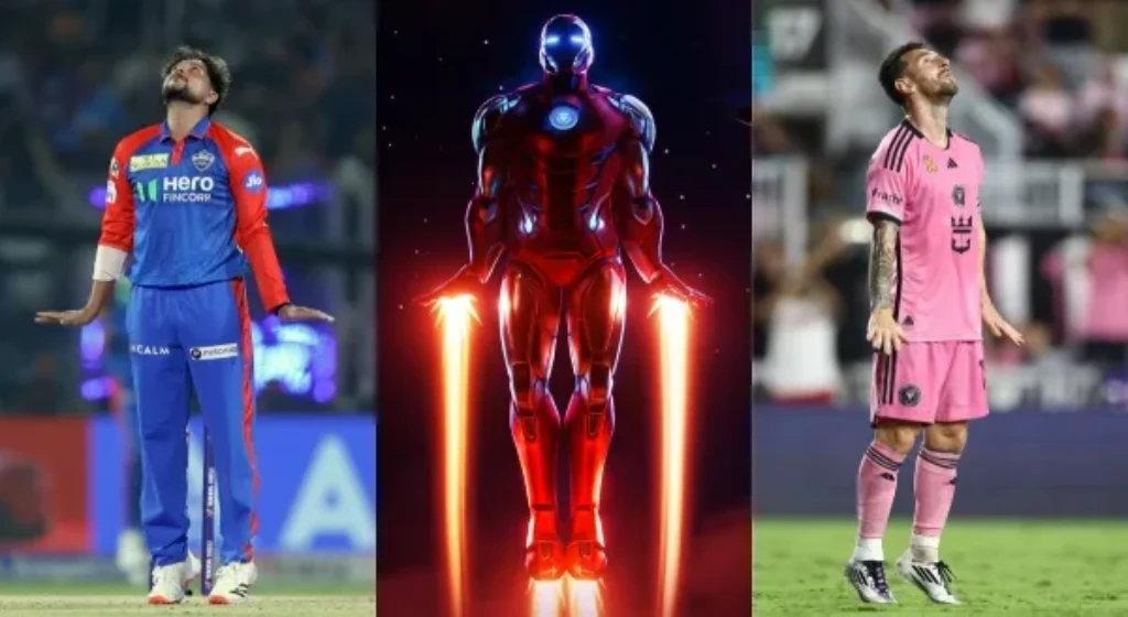 When cricket meets football – Kuldeep x Messi style!